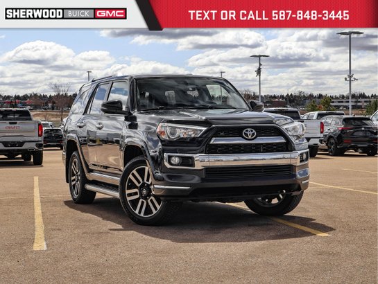 2017 Toyota 4Runner 2017 Black