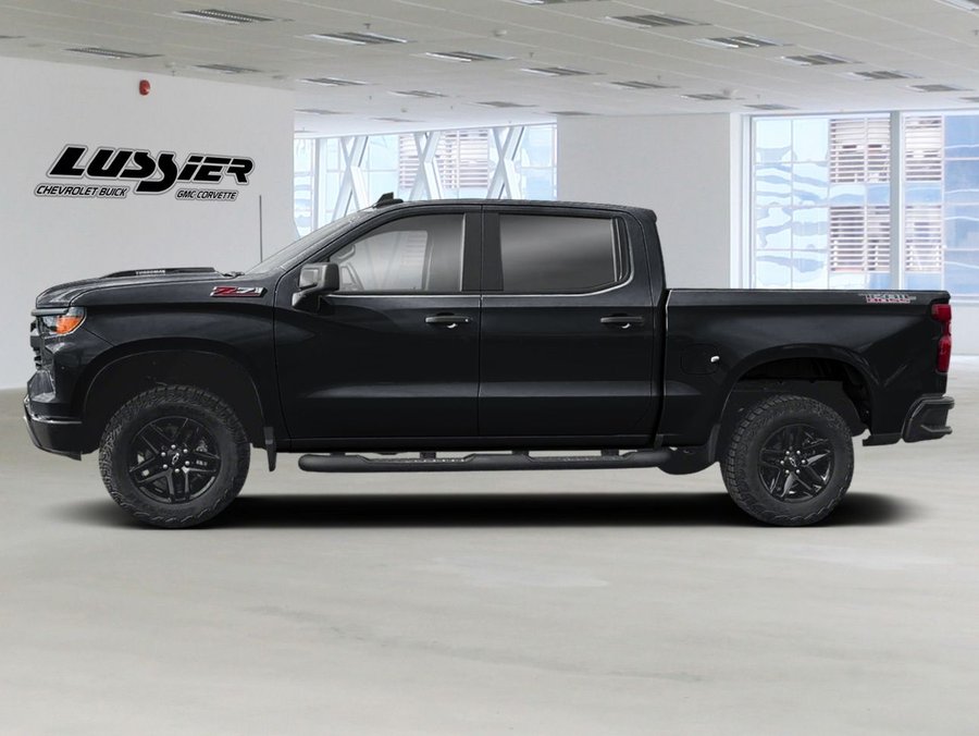 Chevrolet Silverado 1500 Custom Trail Boss cabine multiplace 4RM 157 po 2026 Noir