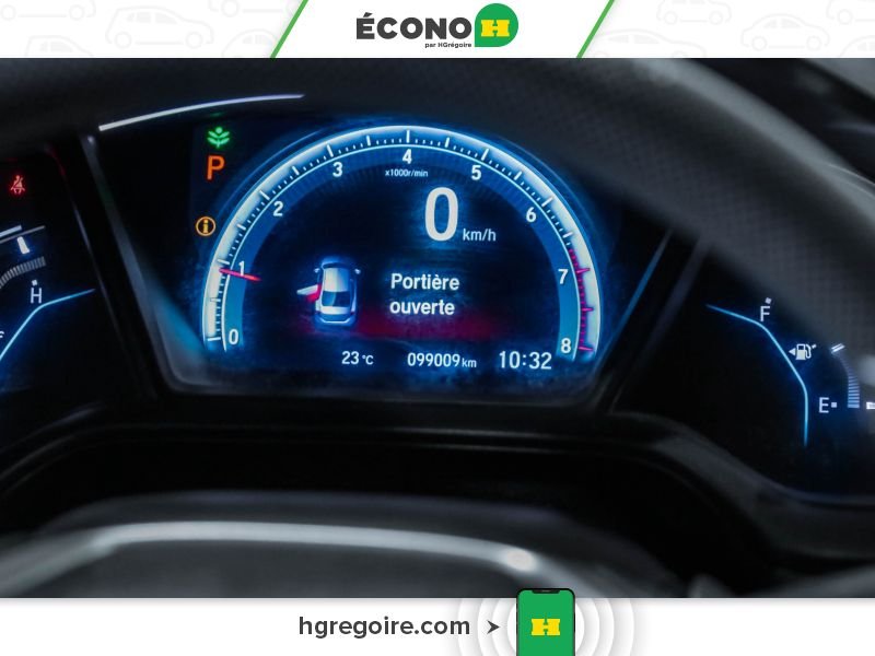 2017 Honda Civic Black Laval - photo #14