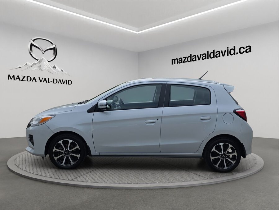 2024 Mitsubishi Mirage GT CVT, Sièges chauffant avant, commande audio au volant, caméra de recul White