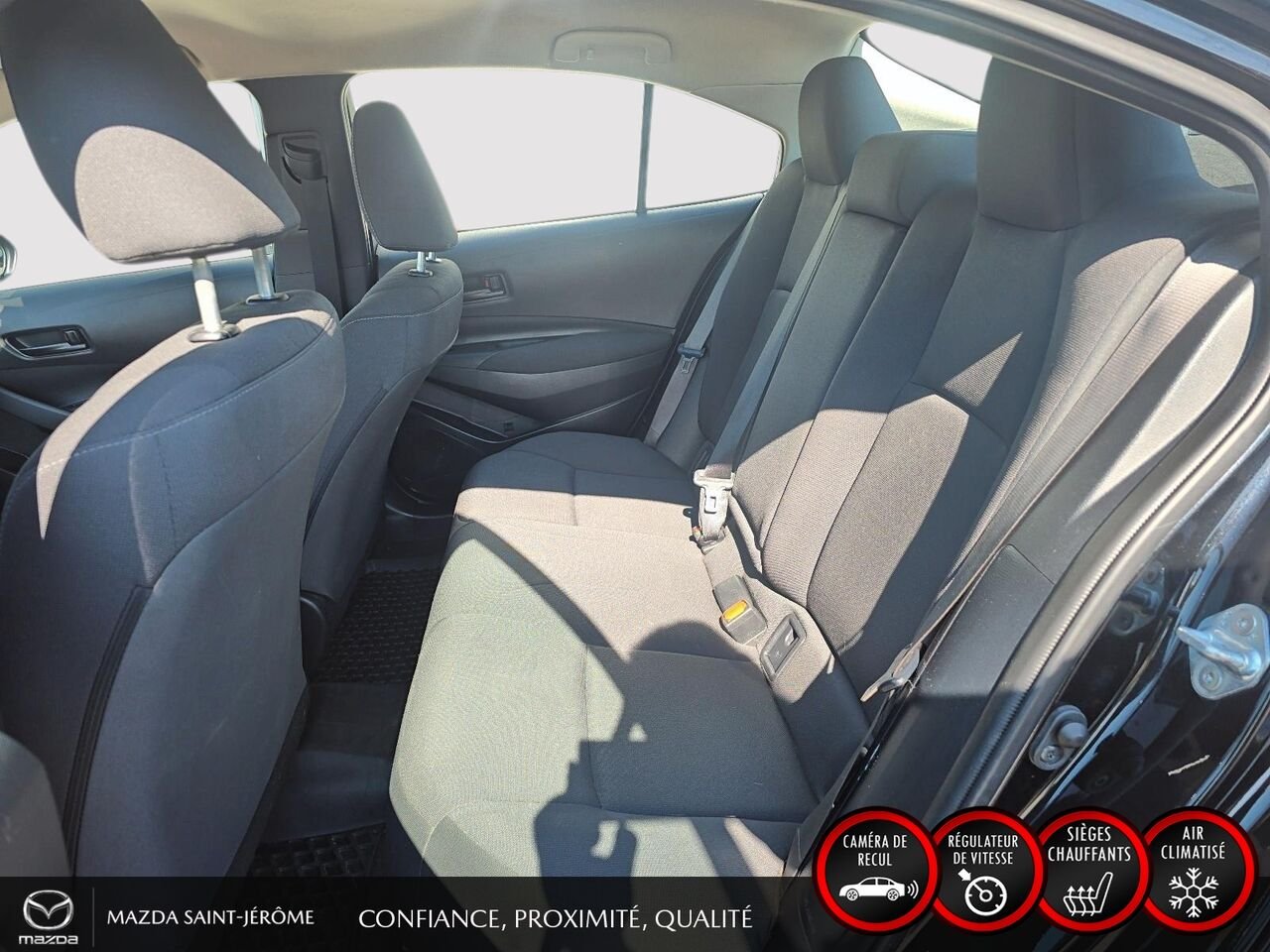 Toyota Corolla LE CVT 2023 Noir Saint-Jérôme - photo #19