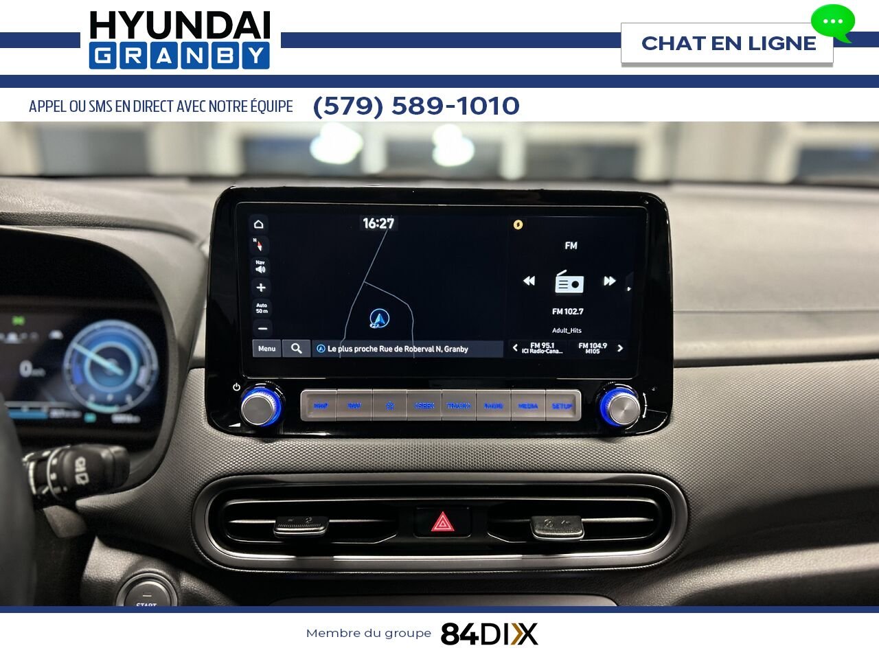 Hyundai Kona électrique 2023 Gris Granby - photo #18