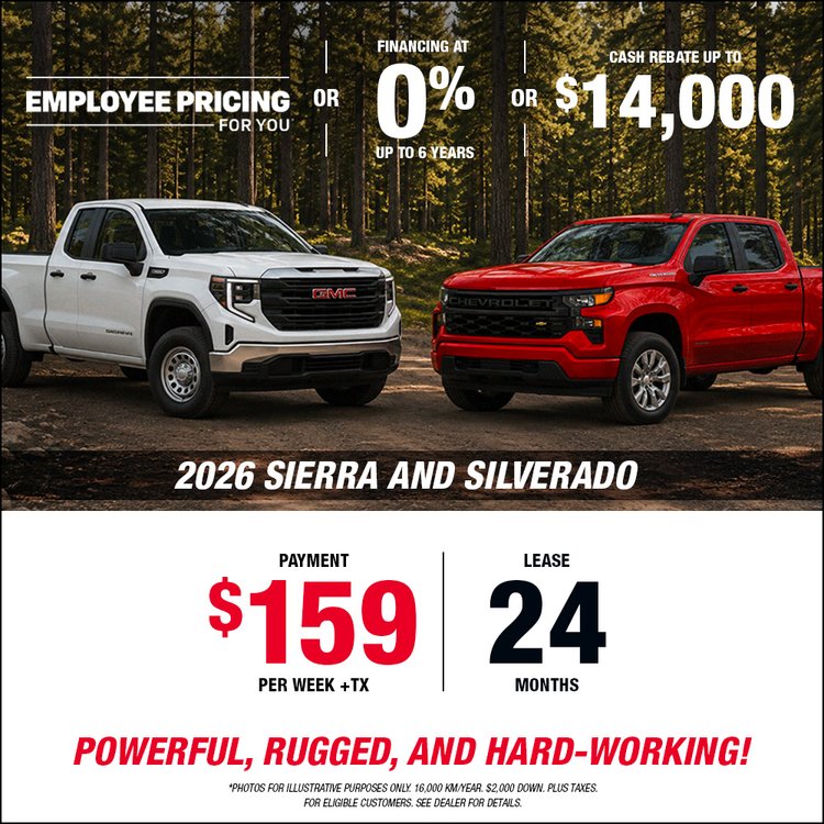 Gatineau GM promo SILVERADO et SIERRA aout EN