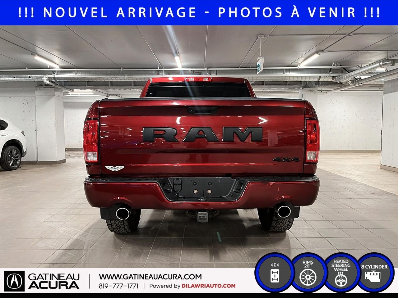 Ram 1500 Classic Express Night Edition crewcab 4x4 2020 Rouge Gatineau - photo #5