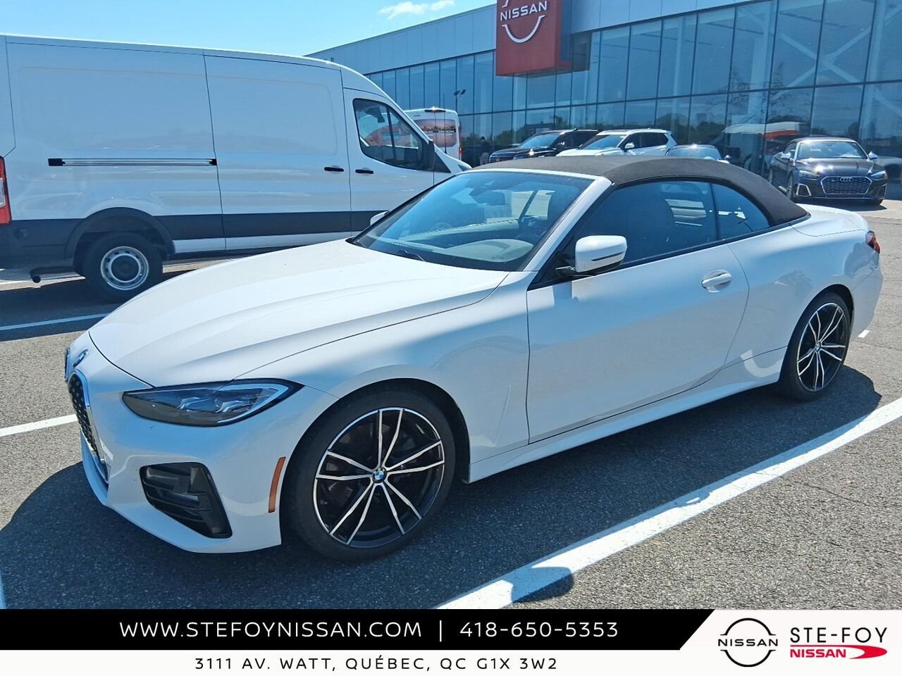 2022 BMW Série 4 430xi DECAPOTABLE White Ste-Foy - photo #0