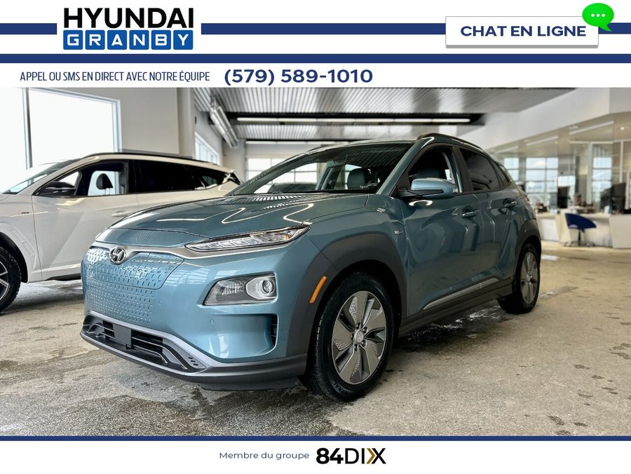 Hyundai Kona électrique 2020 2020 Bleu
