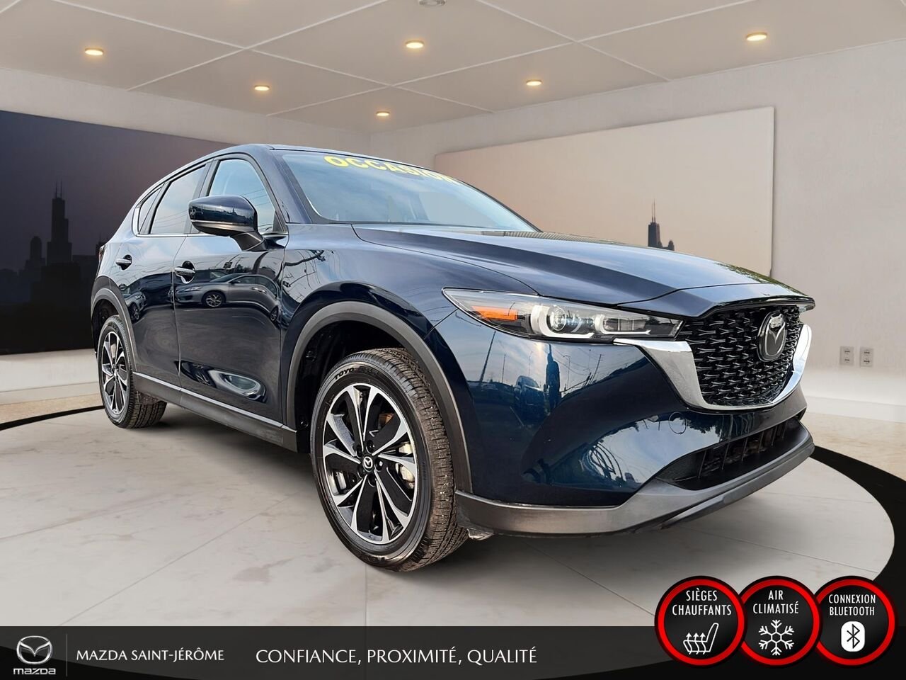 Mazda CX-5 2025 Bleu Saint-Jérôme - photo #3