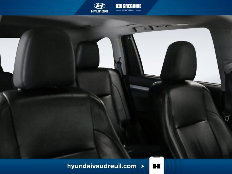 Toyota Highlander YW142 | XLE l AWD - CUIR - MAGS - TOIT - NAV - BLUETOOTH - 2016 Noir Laval - photo #33