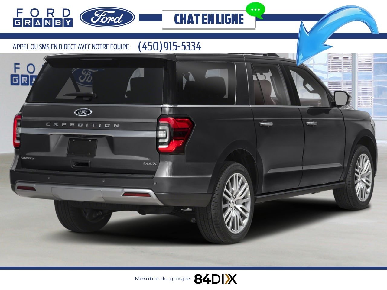 2022 Ford Expedition Agate Black Granby - photo #2