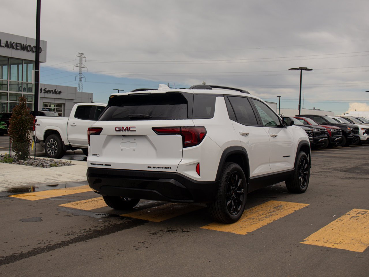 2026 GMC Terrain AWD 4dr Elevation White Sherwood Park - photo #9