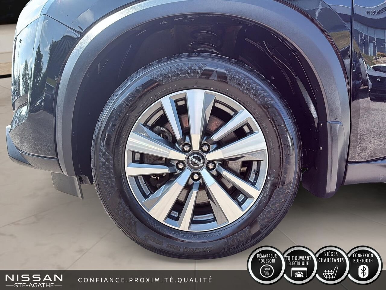 Nissan Pathfinder 2024 Noir Ste-Agathe des Monts - photo #6