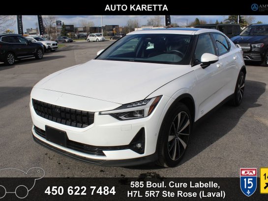 Polestar 2 2021 2021 Blanc