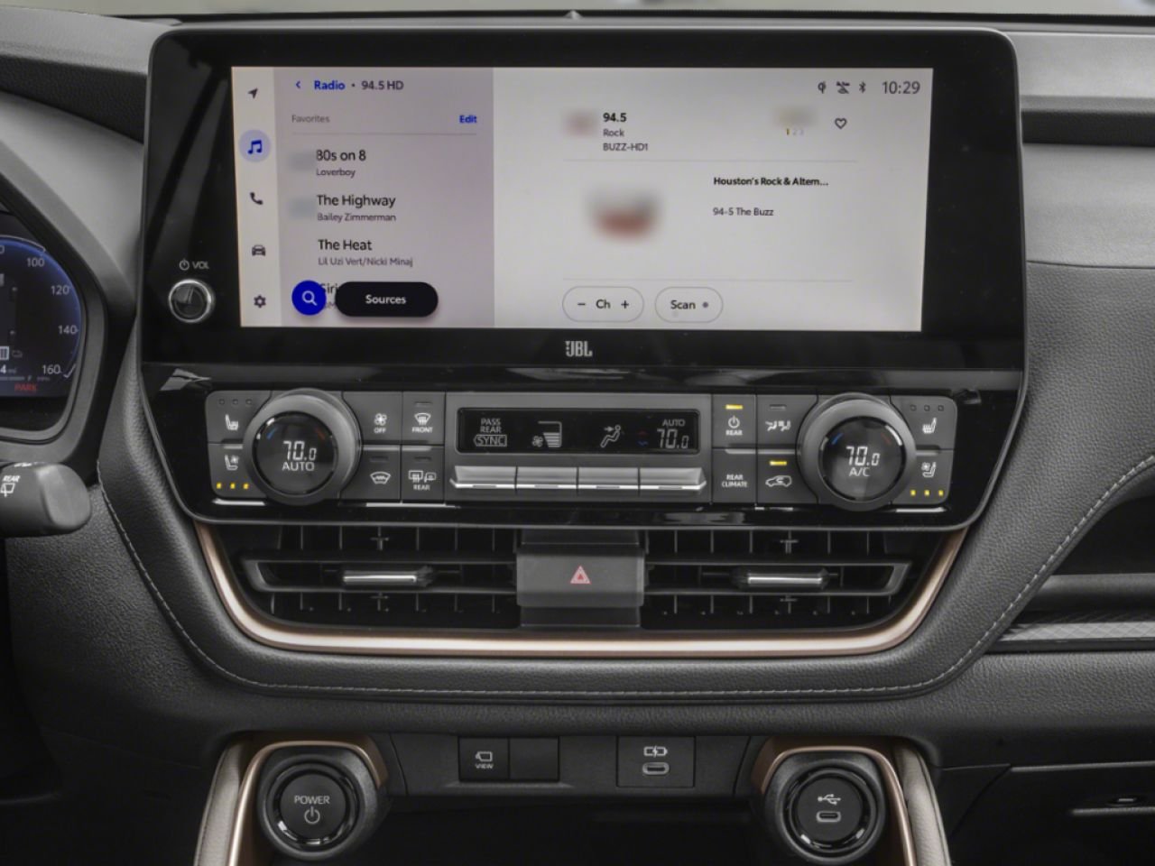 2024 Toyota Grand Highlander Hybrid Platinum AWD / Heated and Ventialted seats / Moonroof / Alloy wheels / CARPLAY AND ANDROID AUTO Black Mississauga - photo #10