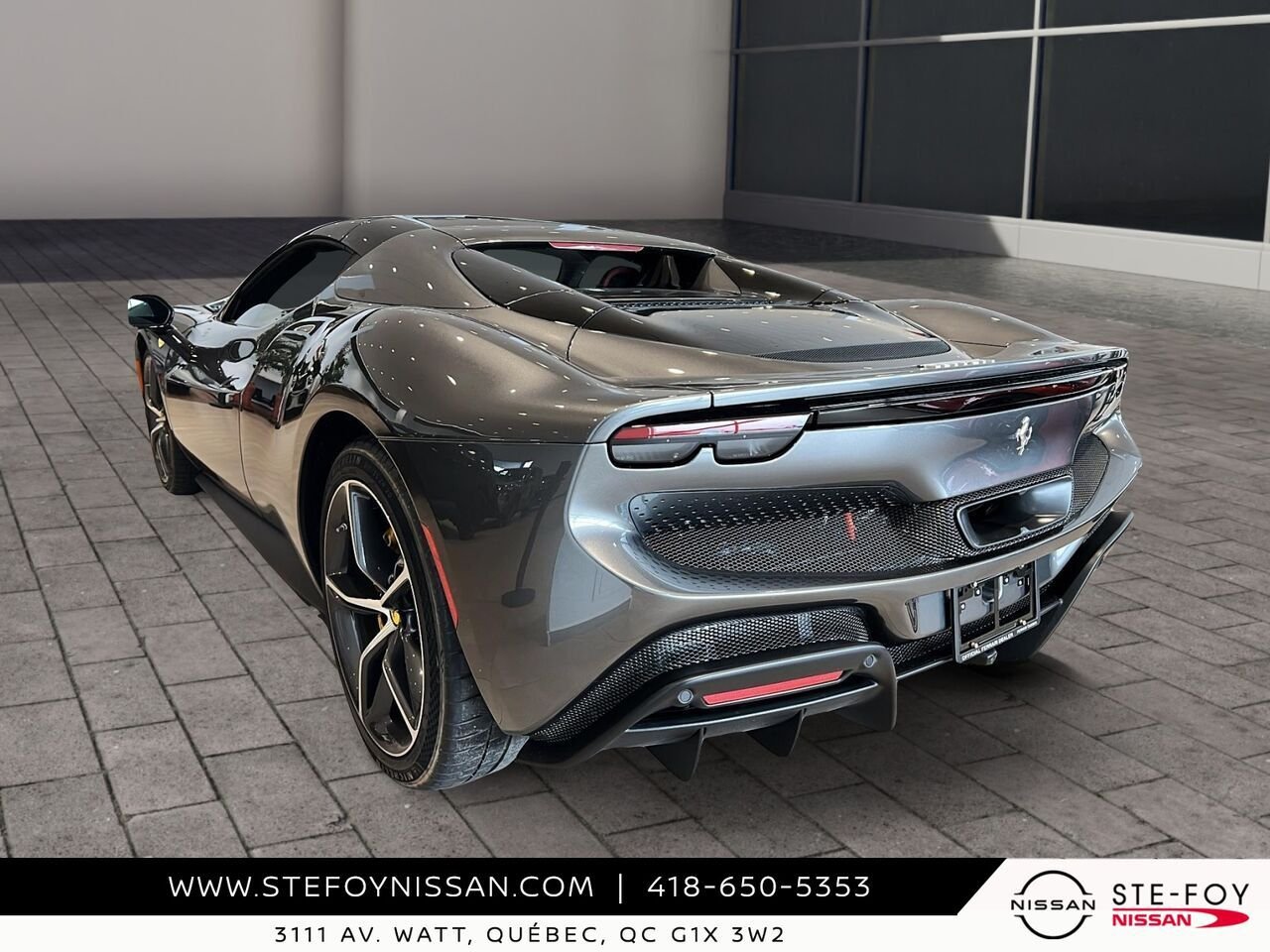 2024 Ferrari 296 GTS Grey Ste-Foy - photo #6