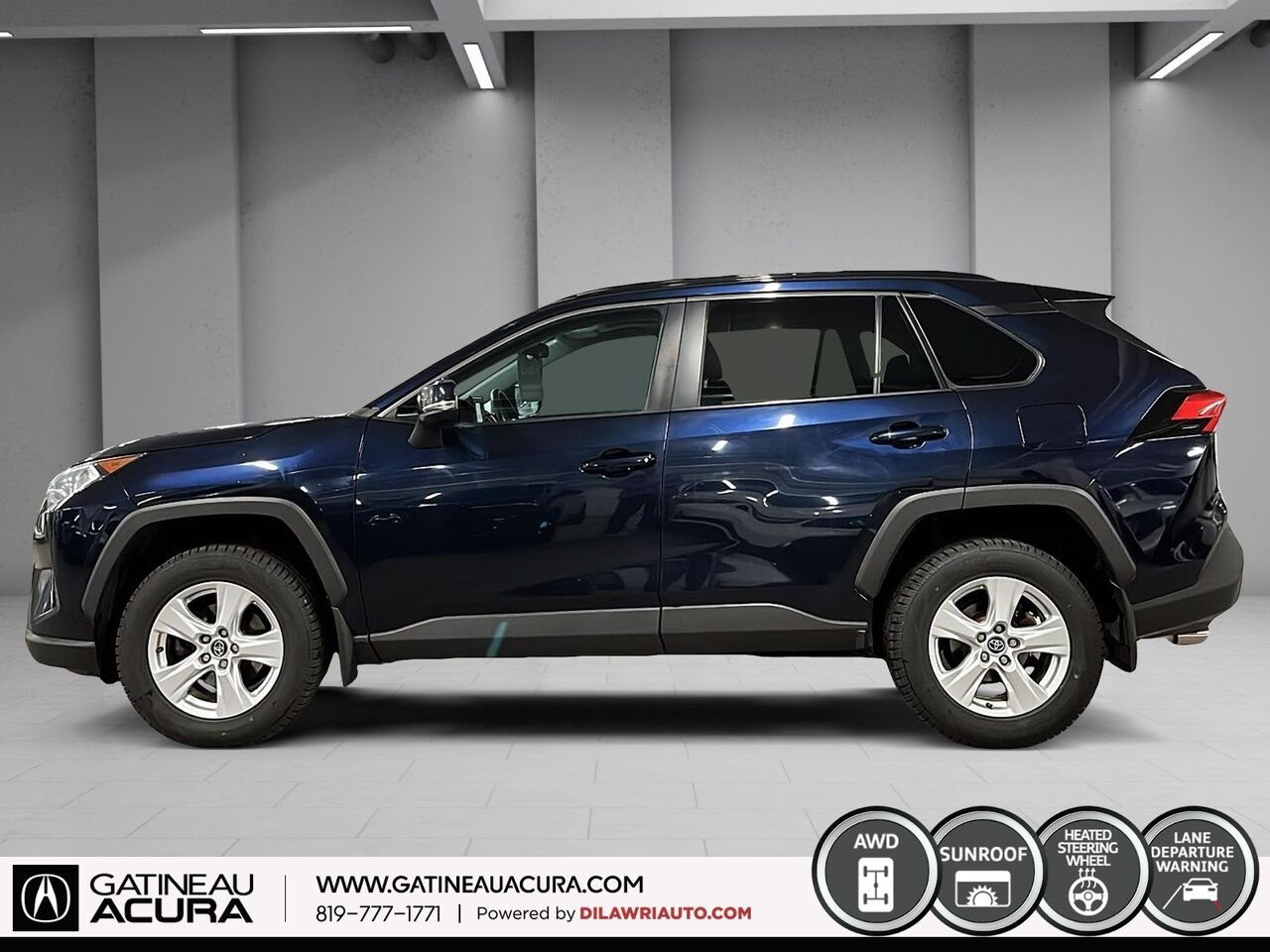 Toyota RAV4 XLE AWD 2020 Bleu Ottawa & Gatineau - photo #19