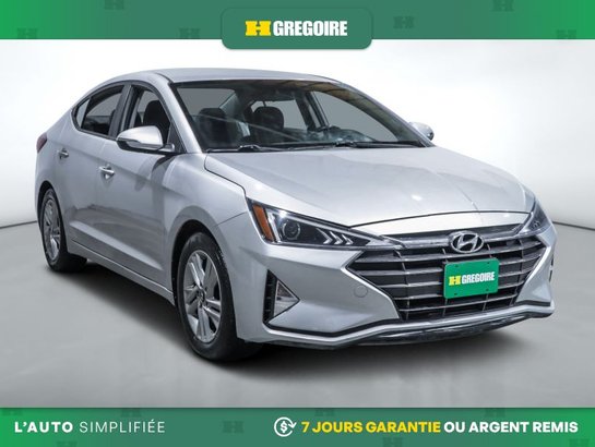 Hyundai Elantra 2019 2019 Argent