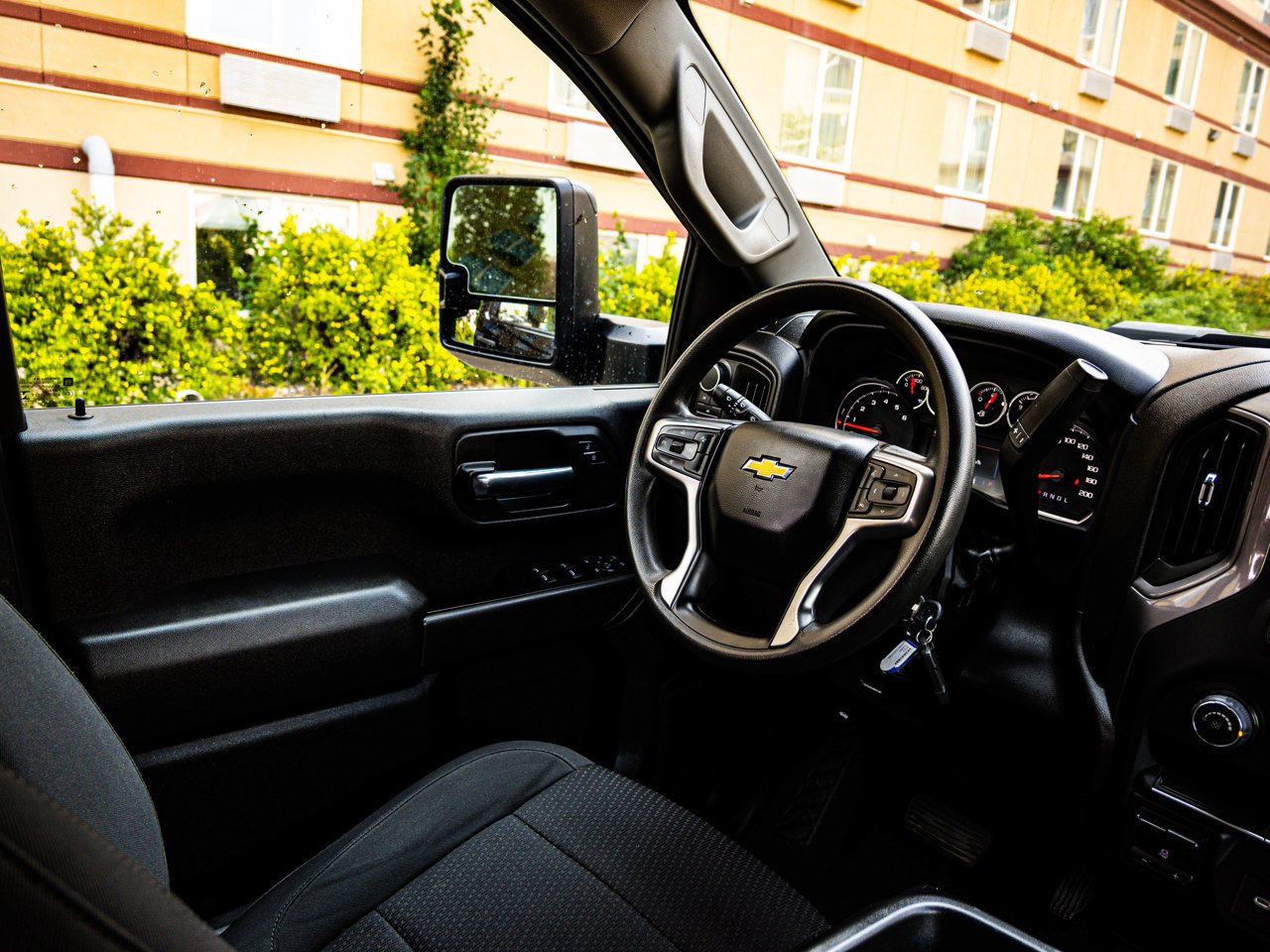 2022 Chevrolet Silverado 2500HD 4WD Crew Cab 159 Custom Black Sherwood Park - photo #25