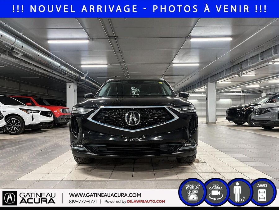 Acura MDX *** UN PROPRIO + CLEAN CARFAX *** 2023 Noir