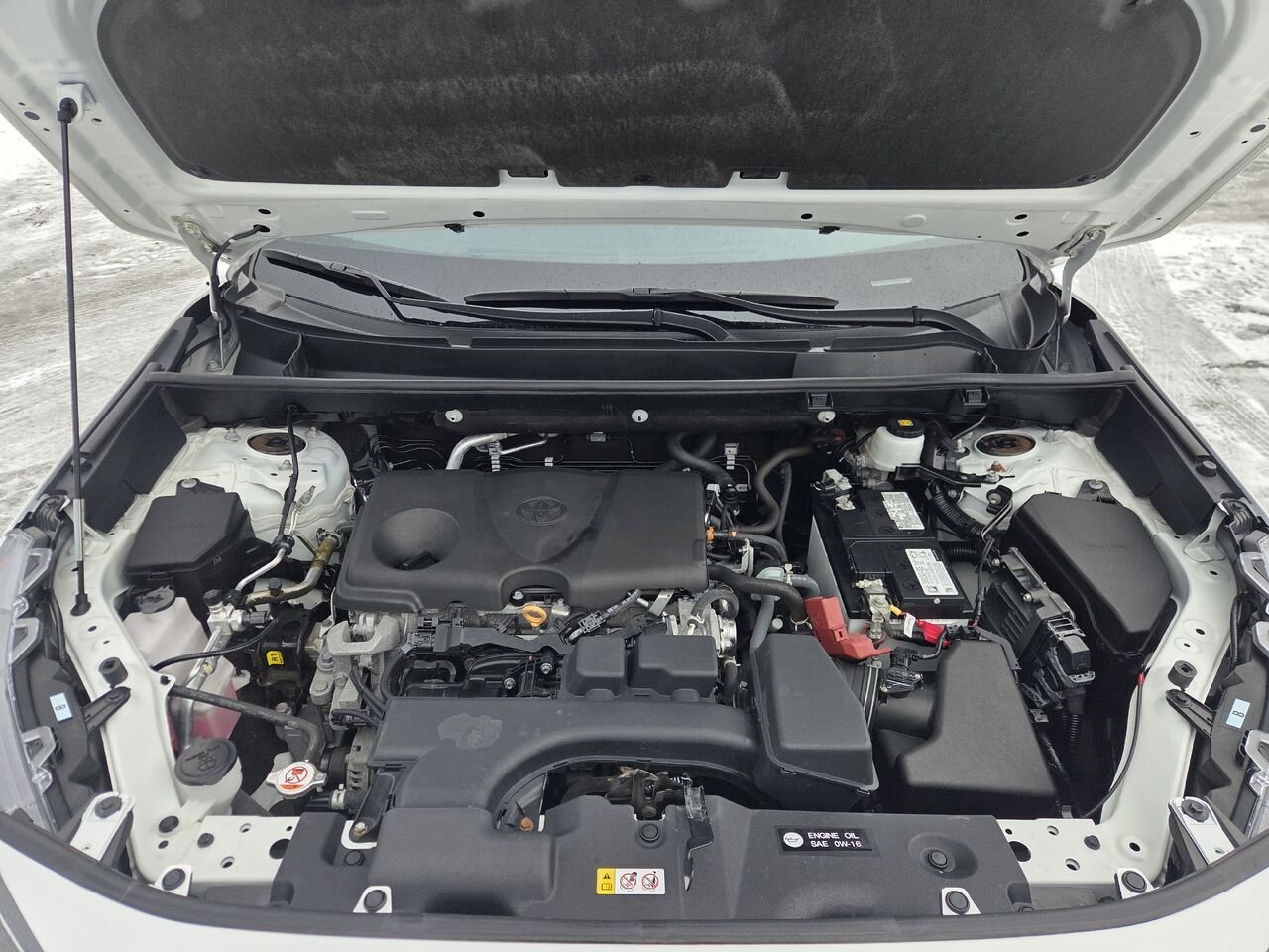 Toyota RAV4 LE TI 2023 blanc Lac-Etchemin - photo #8