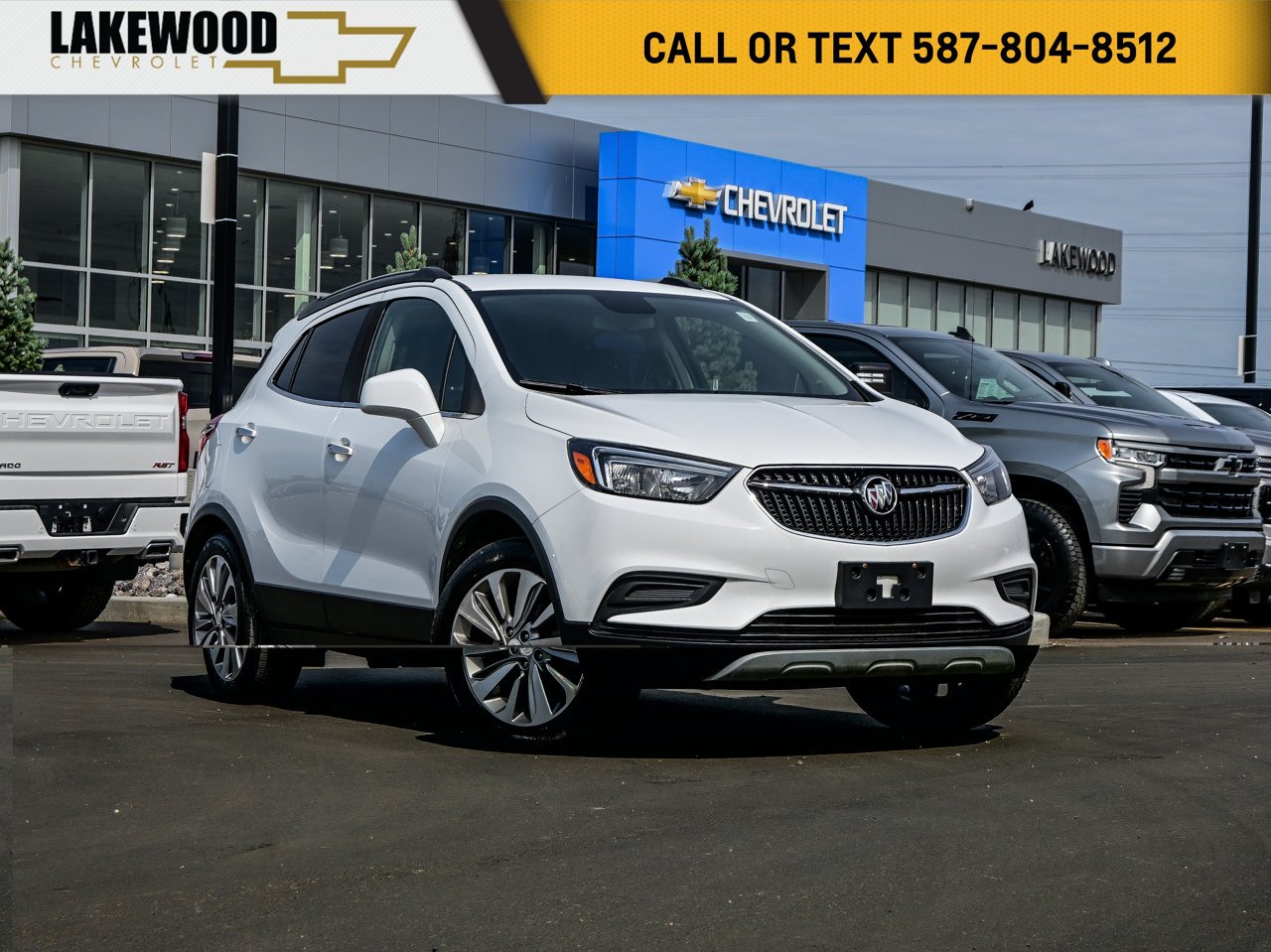2020 Buick Encore AWD 4dr Preferred White Sherwood Park - photo #0