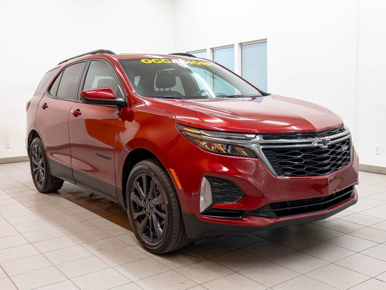 2022 Chevrolet Equinox RS AWD *TOIT* SIÈGES CHAUFF HAYON ELECT CARPLAY Cherry Red Tincoat Saint-Jérôme - photo #9