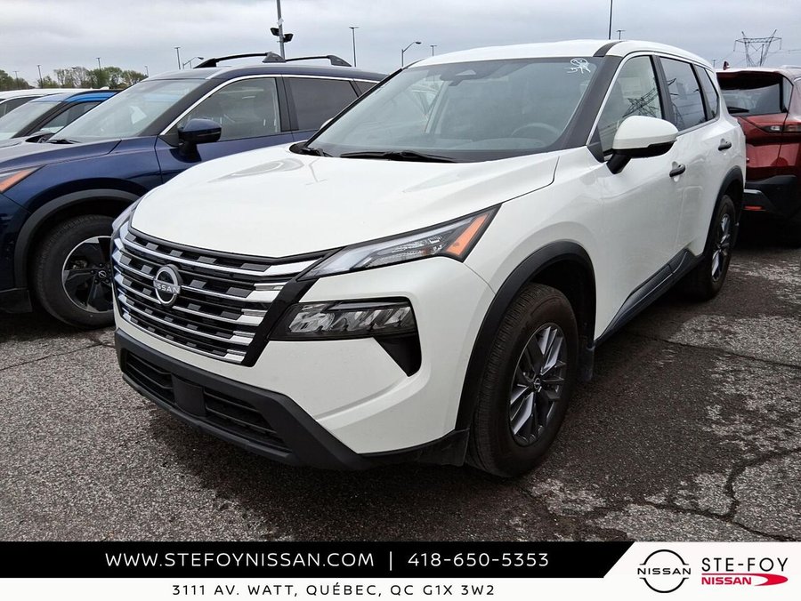 2024 Nissan ROGUE S TRACTION INTEGRALE 2024 White