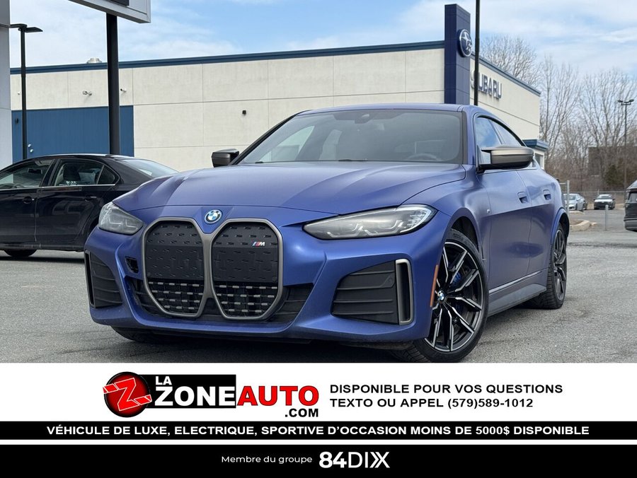 2023 BMW i4 M50 MPackage 2023 Blue