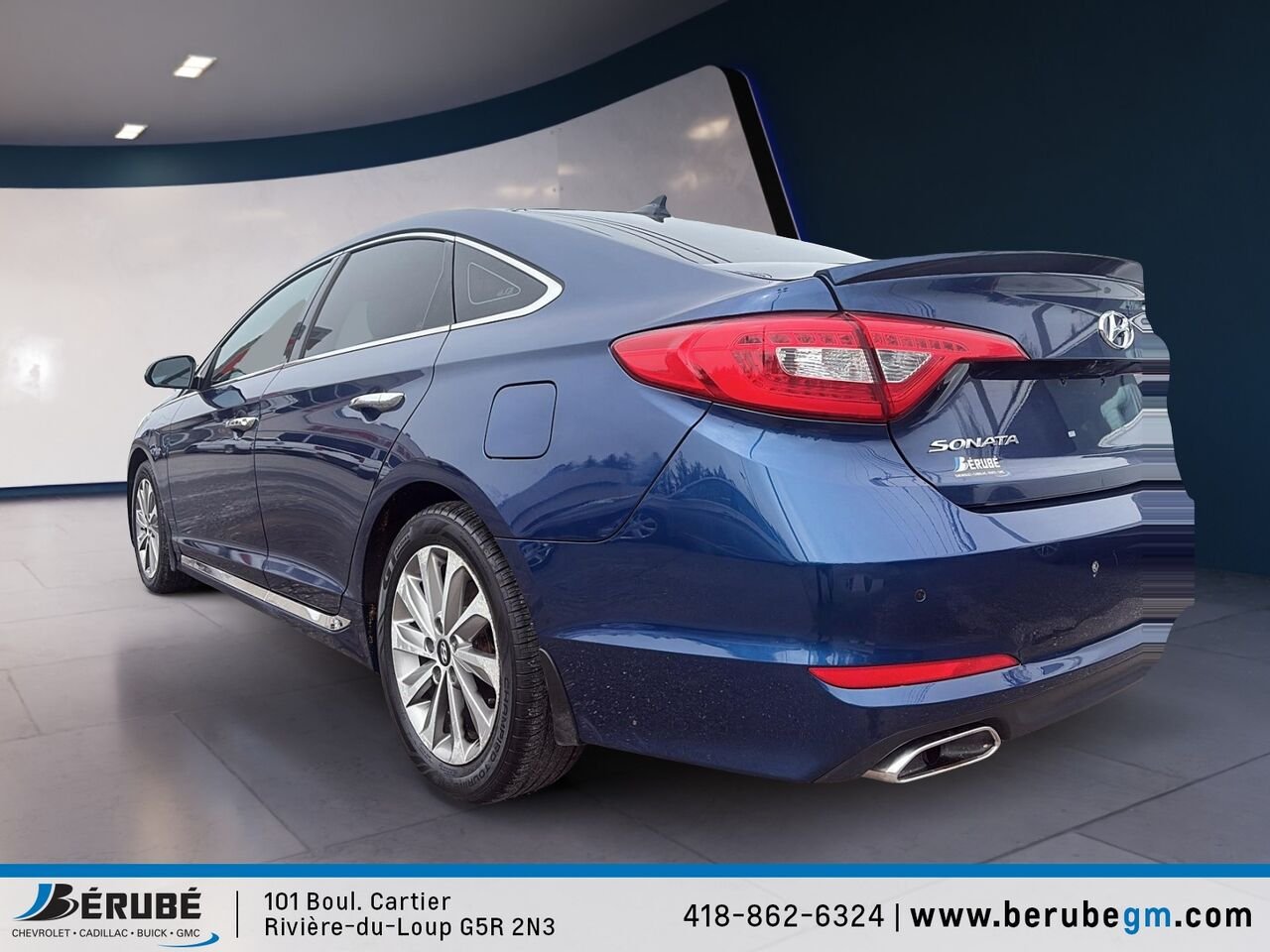 2015 Hyundai SONATA Sport Blue Rivière-du-Loup - photo #3