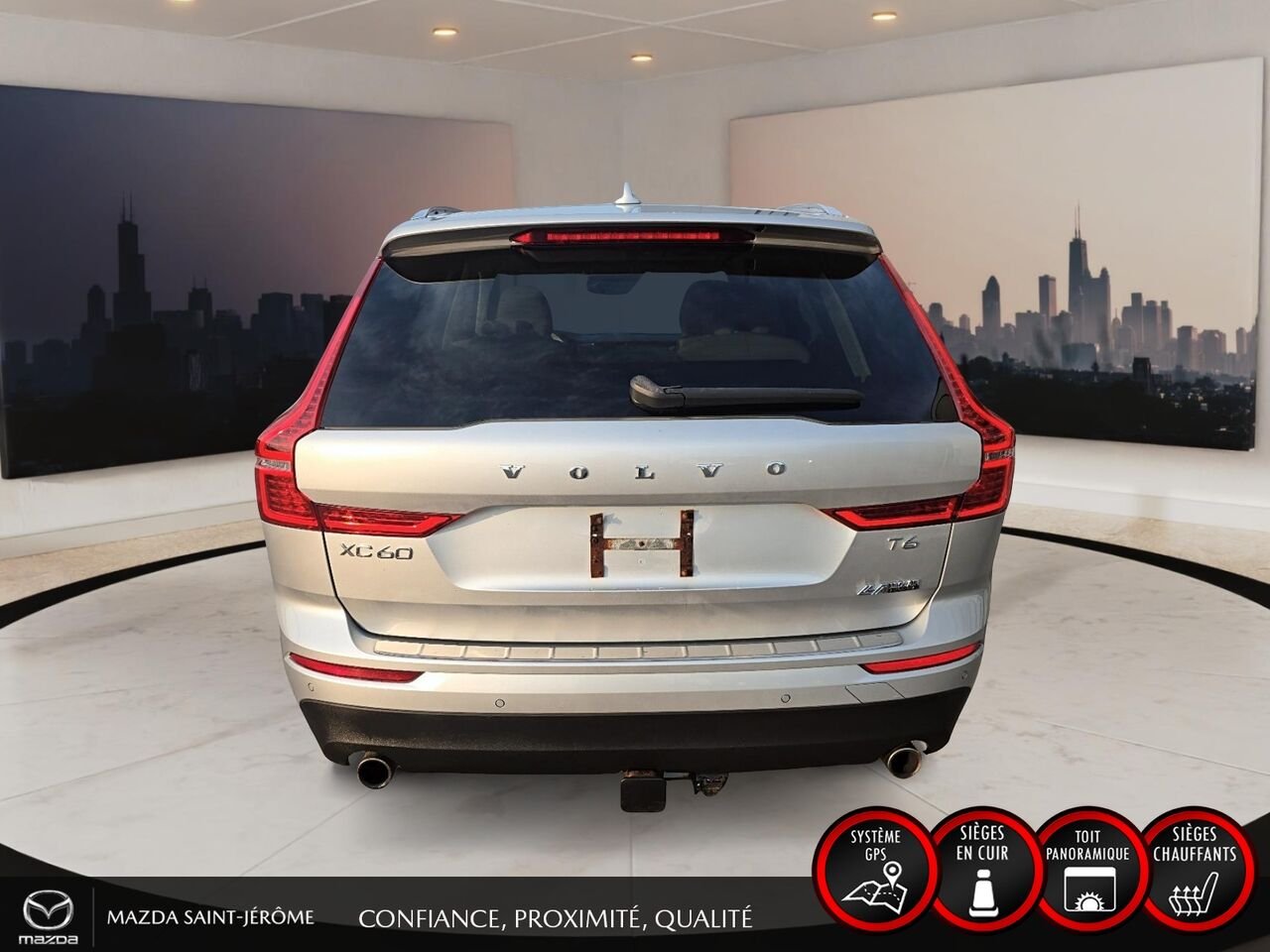 Volvo XC60 2019 Gris Saint-Jérôme - photo #6