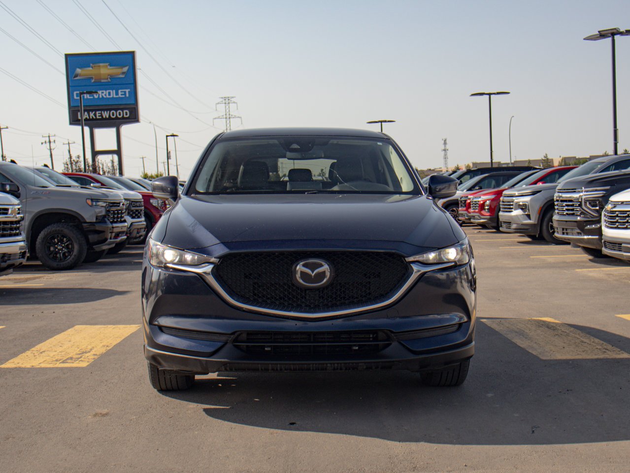 2021 Mazda CX-5 GS AWD Blue Sherwood Park - photo #2