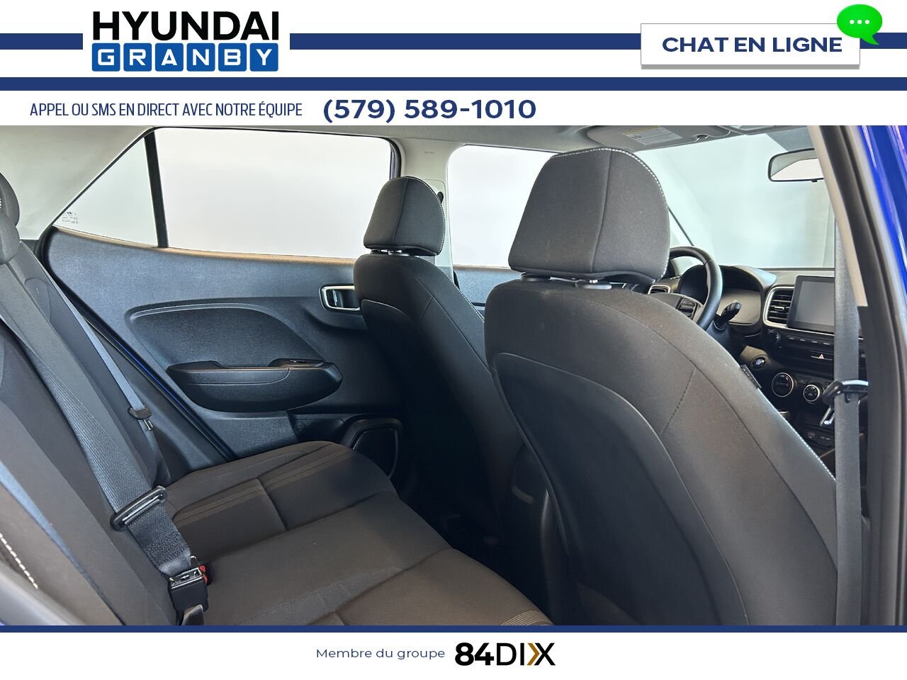 Hyundai Venue 2024 Bleu Granby - photo #21