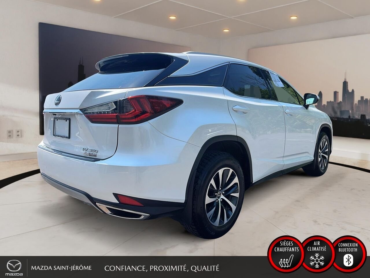 2022 Lexus RX RX 350 BA White Saint-Jérôme - photo #5