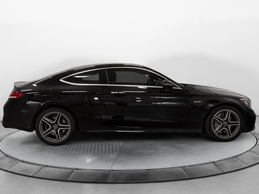 MERCEDES C 43 AMG Coupe Toit Pano Bas Km AWD 2022 Noir