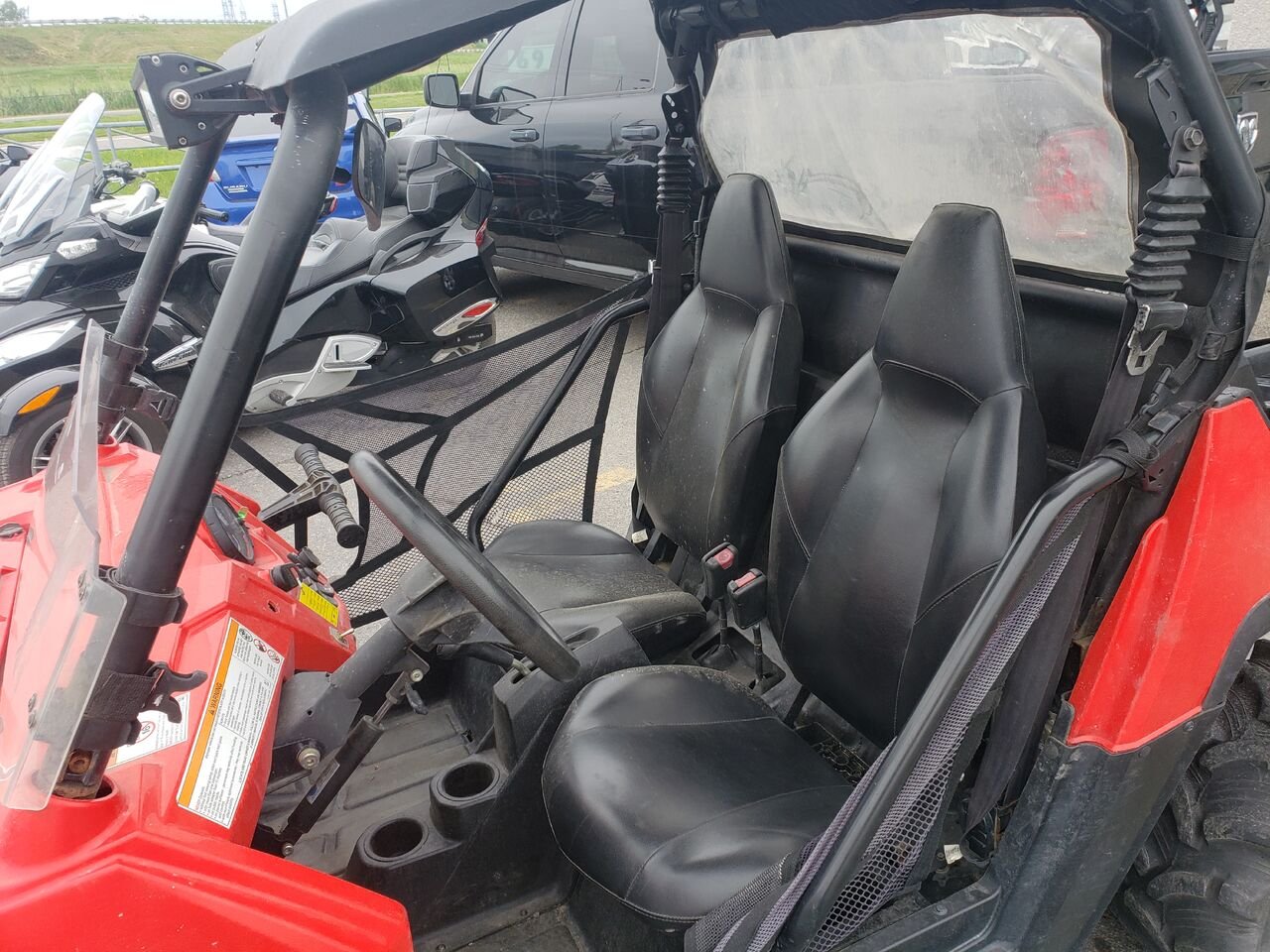 2012 polaris rzr Red  - photo #9
