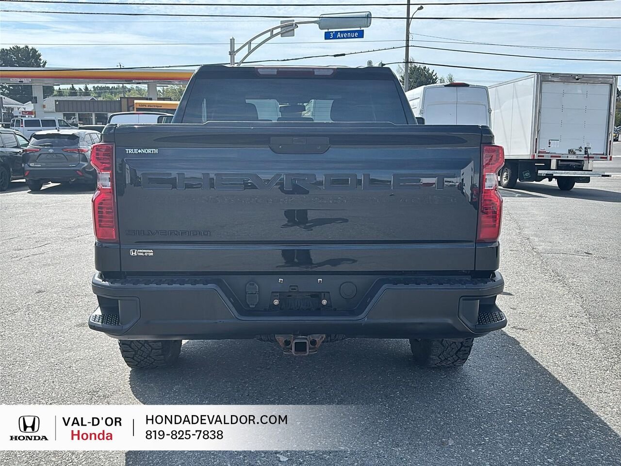 Chevrolet Silverado 1500 WT cabine multiplace 4RM 147 po 2020 Noir Val-d'Or - photo #2