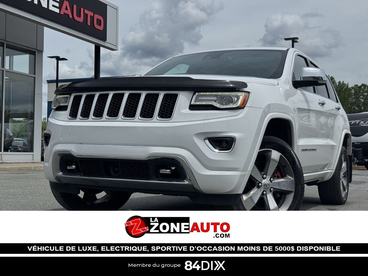 Jeep Grand Cherokee Overland 2016 Blanc Granby - photo #0