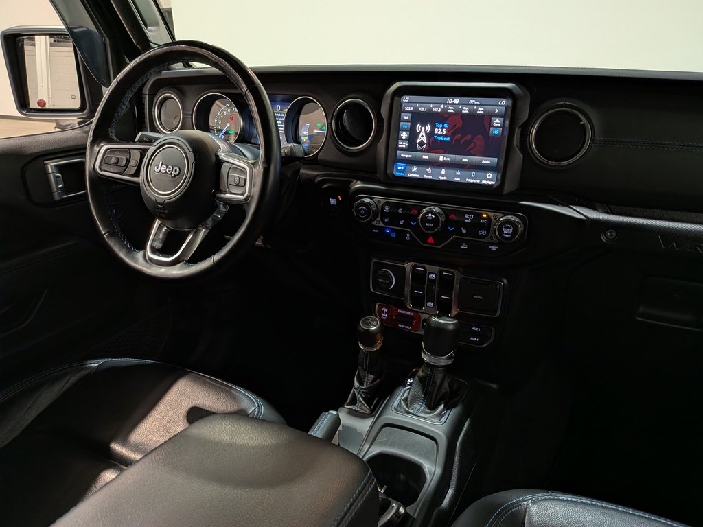 Jeep Wrangler 4xe Unlimited Rubicon 4x4 2022 Noir Val-David - photo #18