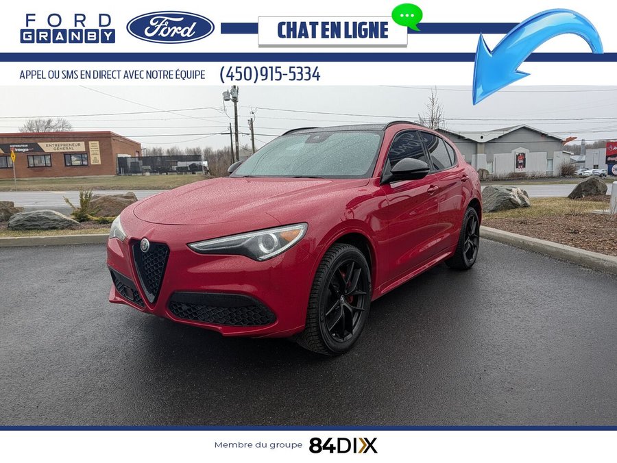 2020 Alfa Romeo Stelvio TI Sport Red