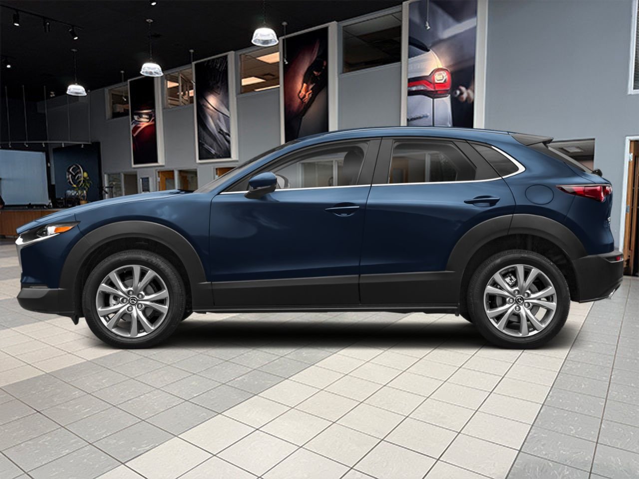 MAZDA CX-30 2026 Bleu cristal foncé mica Notre-Dame-des-Prairies - photo #1