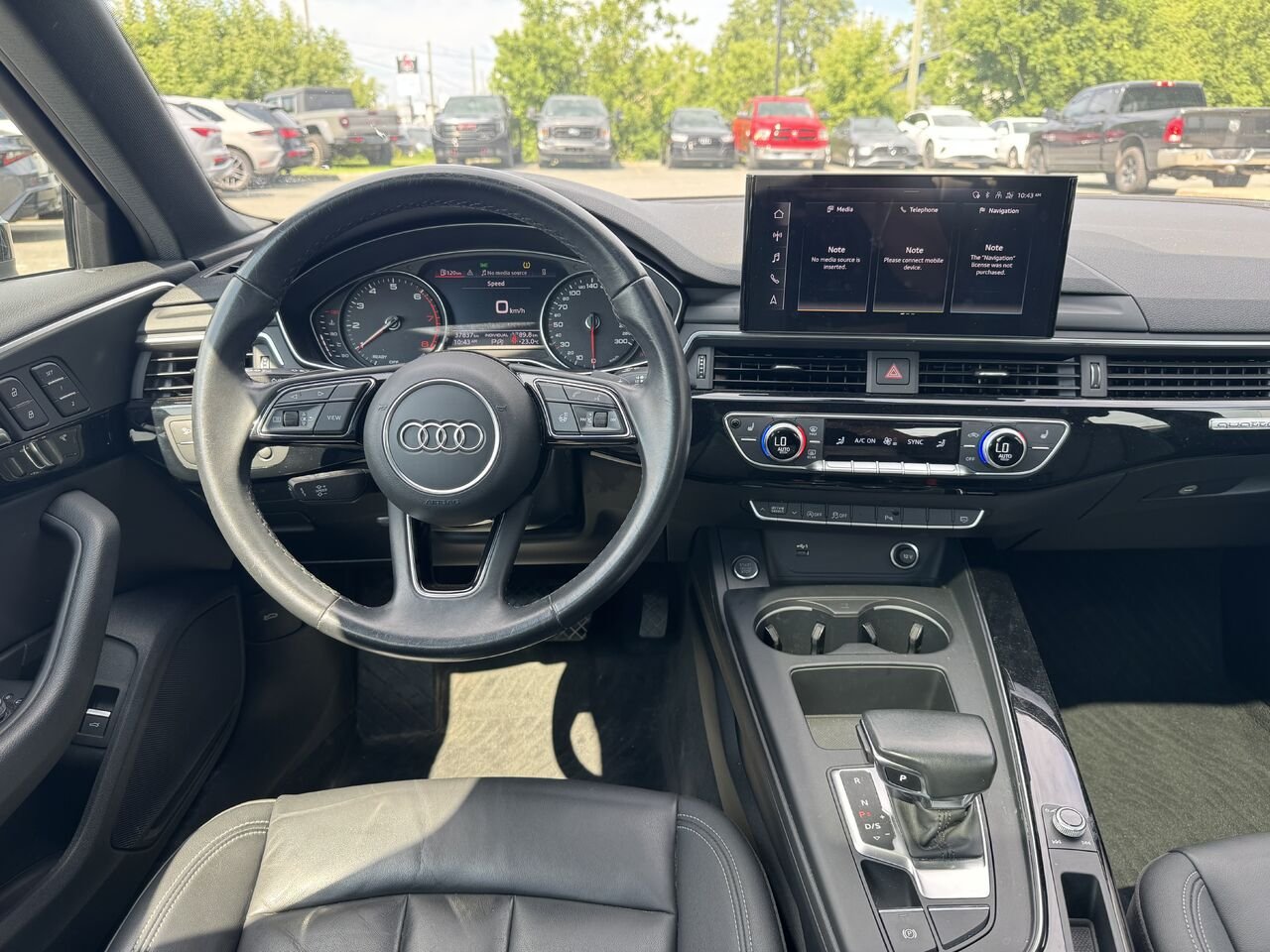 Audi A4 Black Optic 2023 Noir Granby - photo #15