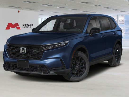 Honda CR-V hybride 2026 2026 Bleu rivière Canyon métallisé