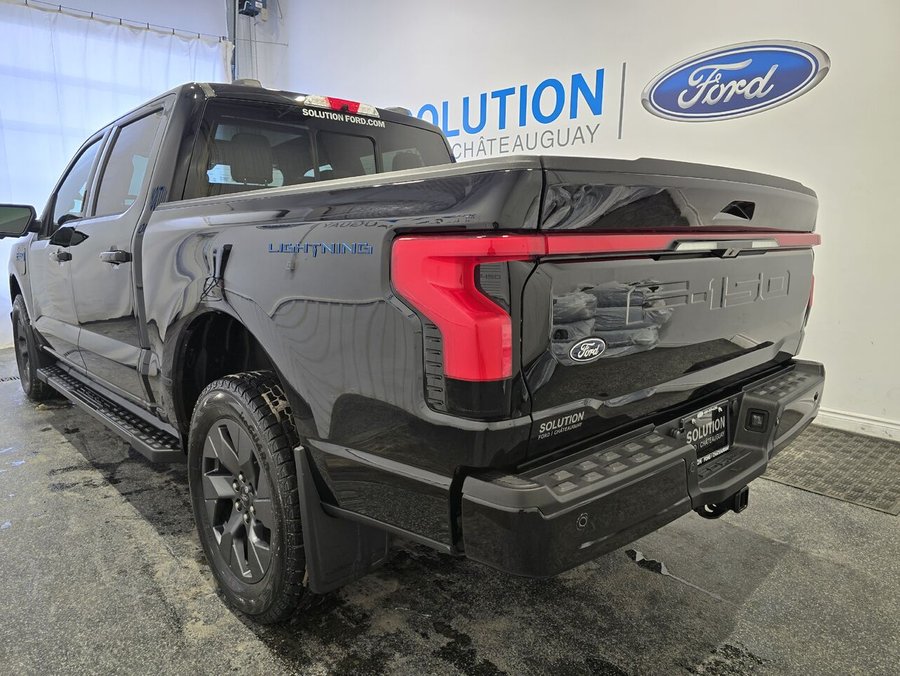 2025 Ford F-150 Lightning F-150 LIGHTNING Agate Black Metallic