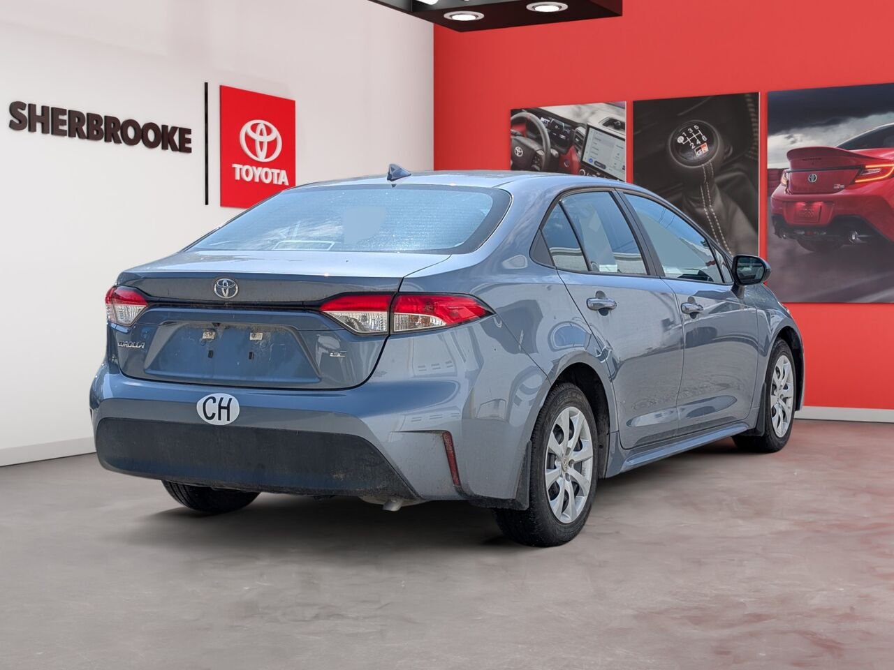 2023 Toyota Corolla 5YFB4MDE9PP046789 Blue Sherbrooke - photo #2