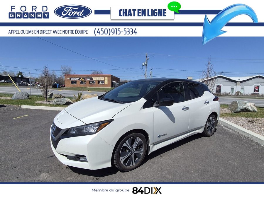 Nissan LEAF SV 2019 Blanc