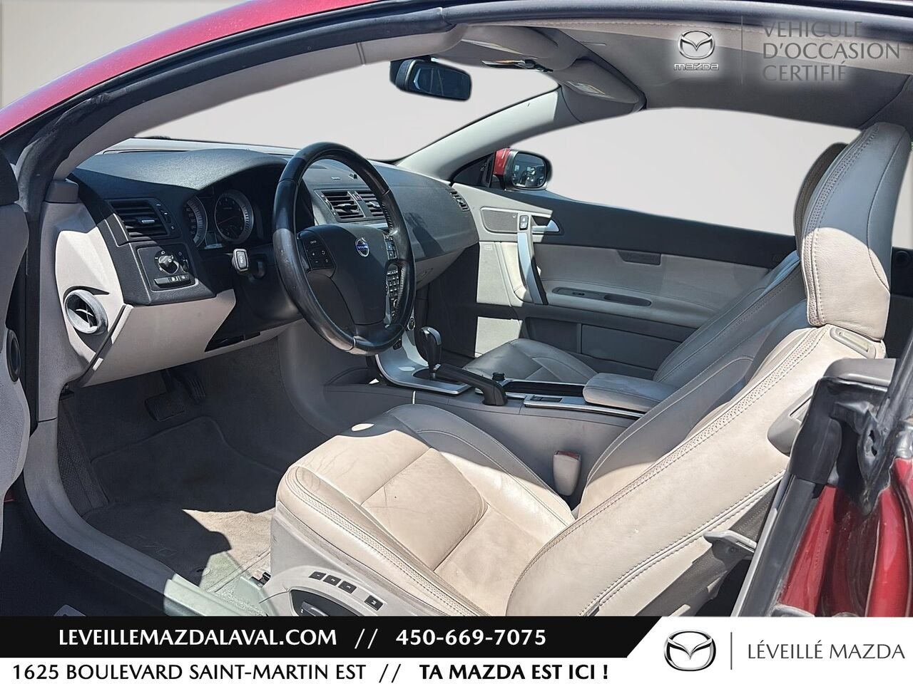 Volvo C70 Décapotable 2 portes T5 2012 Rouge Laval - photo #9