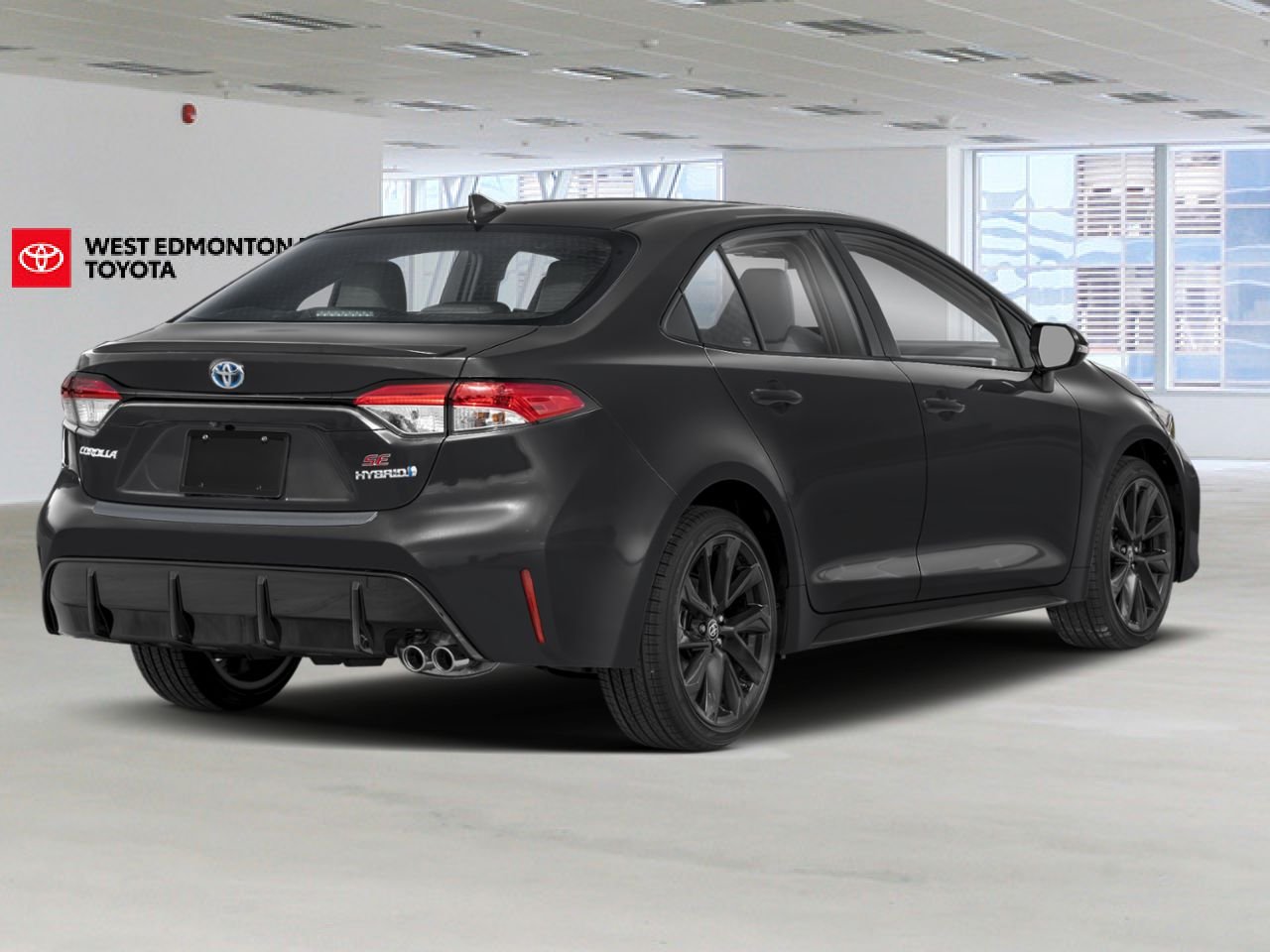 2026 Toyota Corolla 2602055 | Hybrid SE Midnight Black Metallic Edmonton - photo #1