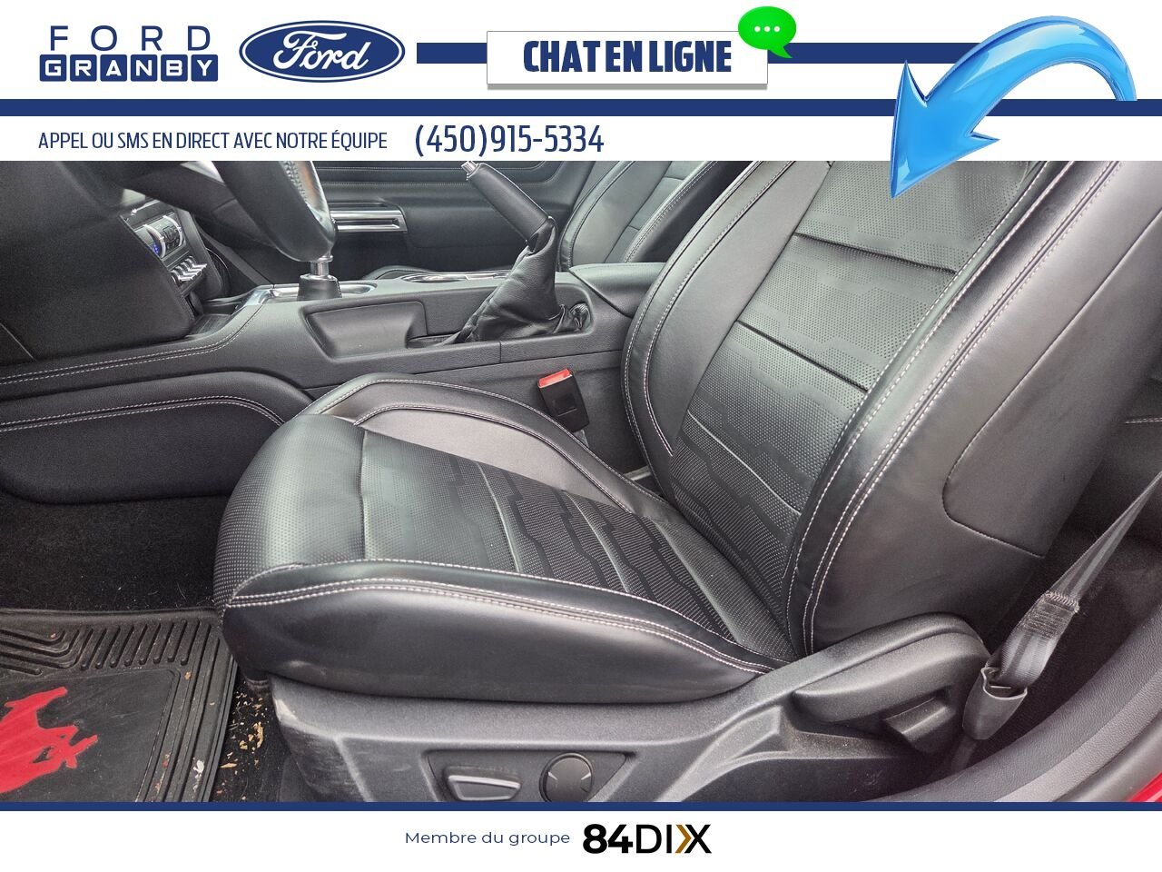 Ford Mustang 2020 Rouge Granby - photo #11