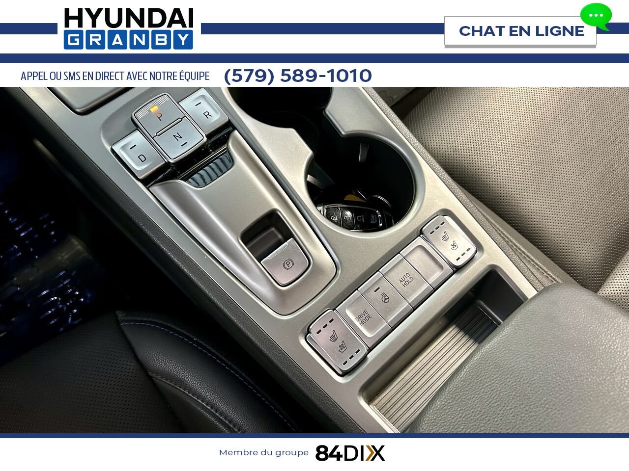 Hyundai Kona électrique 2023 Gris Granby - photo #21