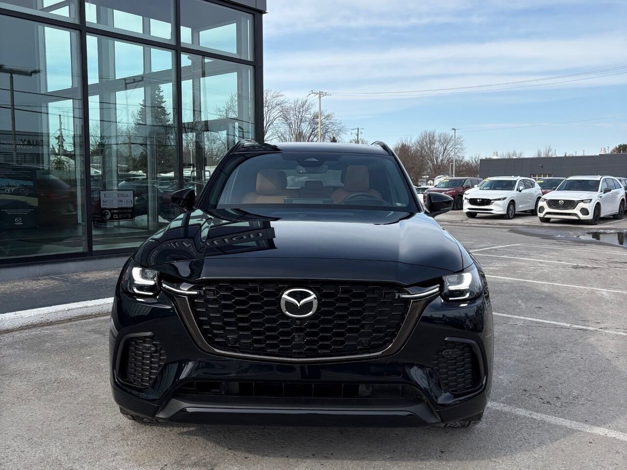 MAZDA CX-70 hybride léger Signature TI 2026 Noir de jais mica Châteauguay - photo #3
