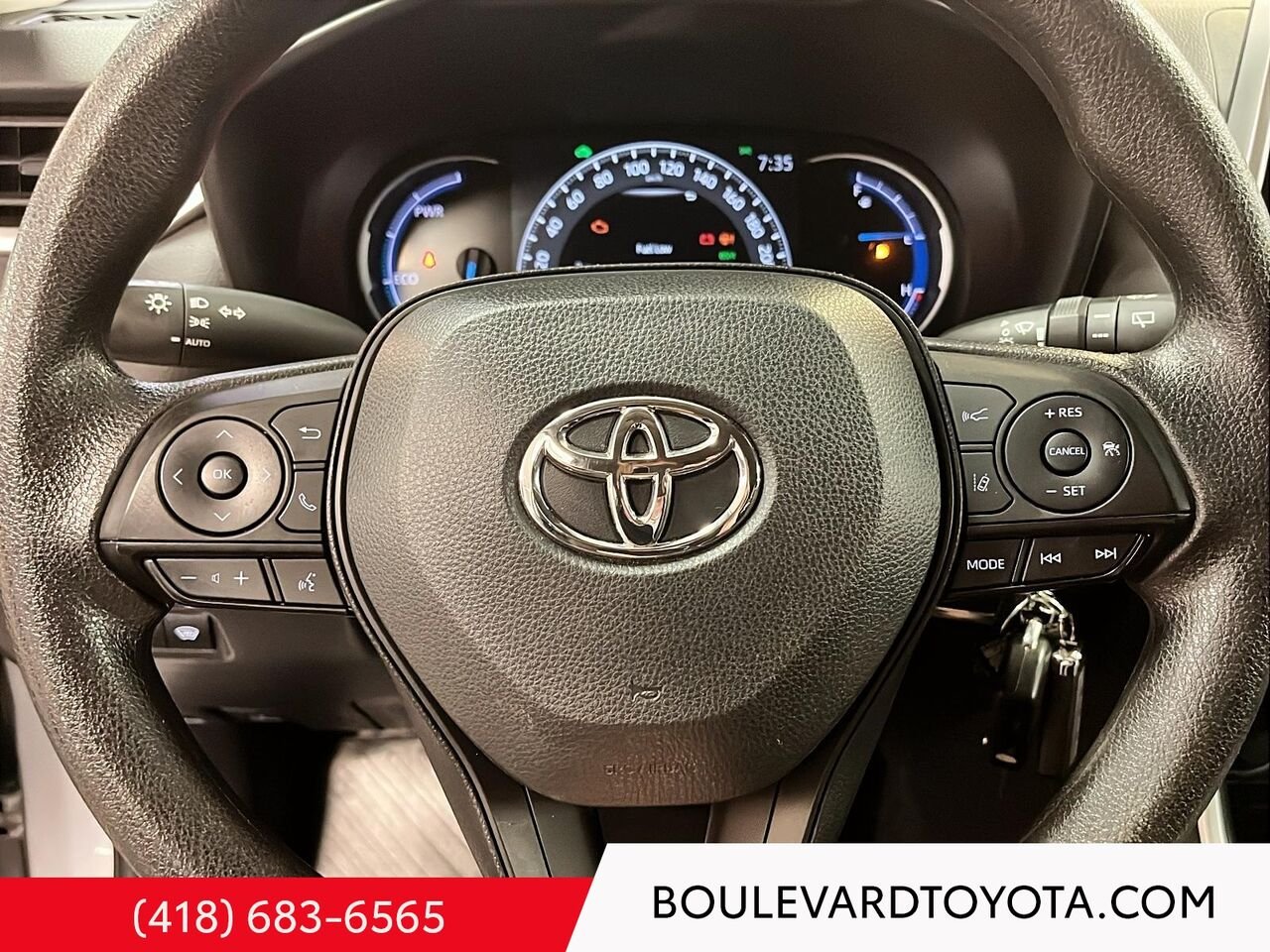 Toyota RAV4 99635A-107 | hybride LE TI 2023 Argent Québec - photo #9
